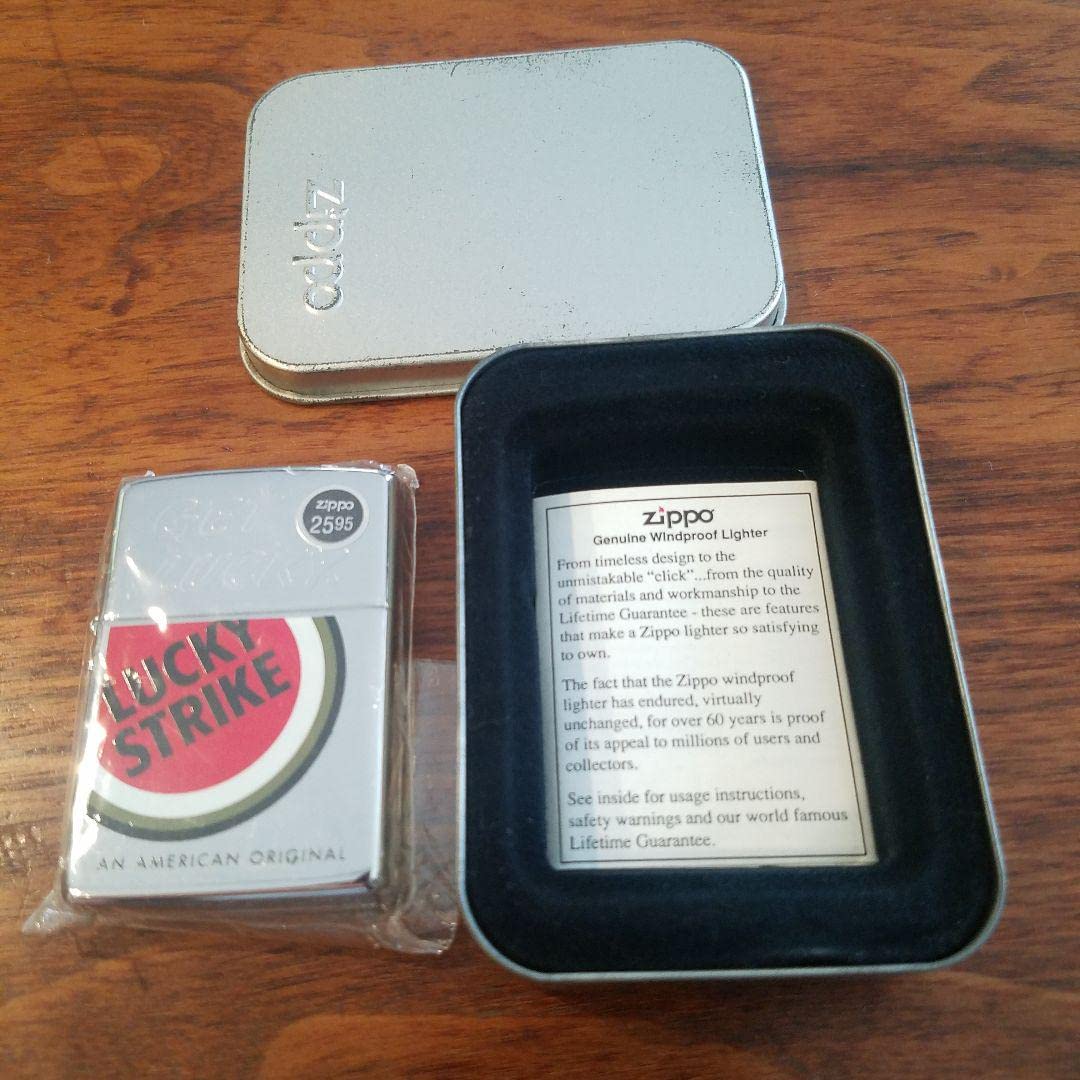 Amazon.co.jp: 97年製 LUCKYS STRIKE ラッキーストライク Zippo 