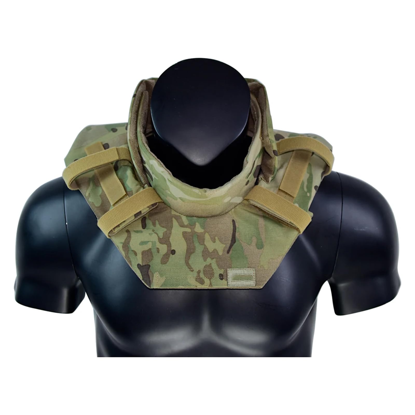 Tactical Neck Guard Collare Protector Airsoft Attrezzature di Protezione Regolabile Collo Armatura Caccia Gilet Accessori Protezione Collo