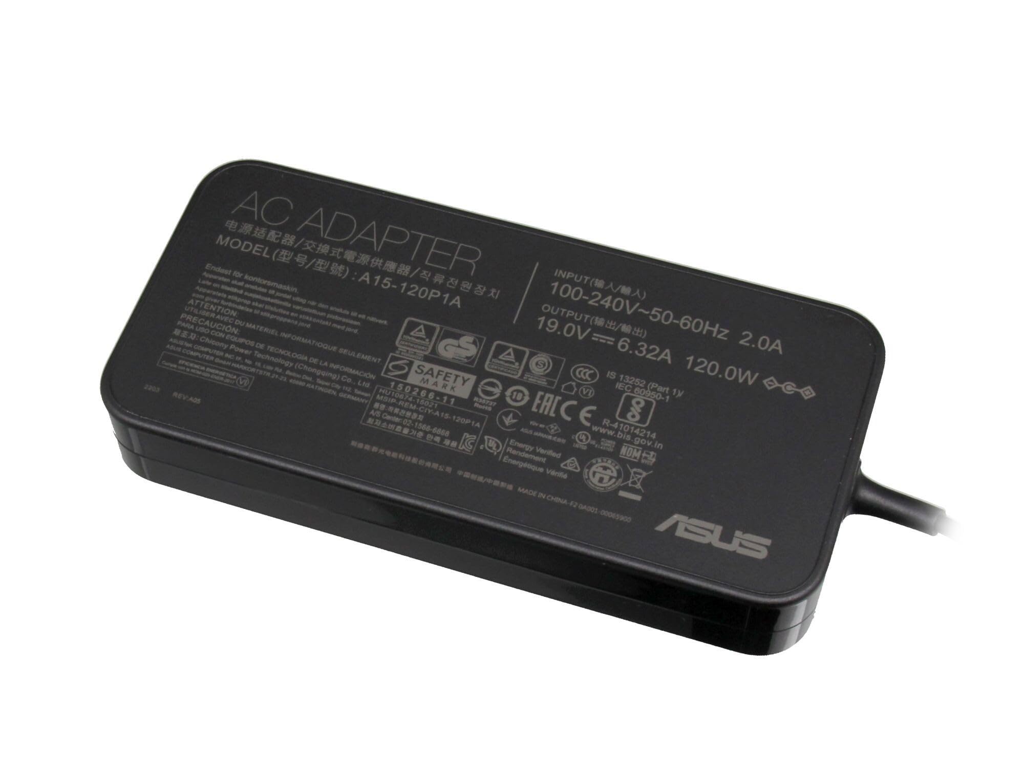 FLGAN 120 W 6,32A Alimentation Chargeur pour ASUS TUF Gaming FX505DY