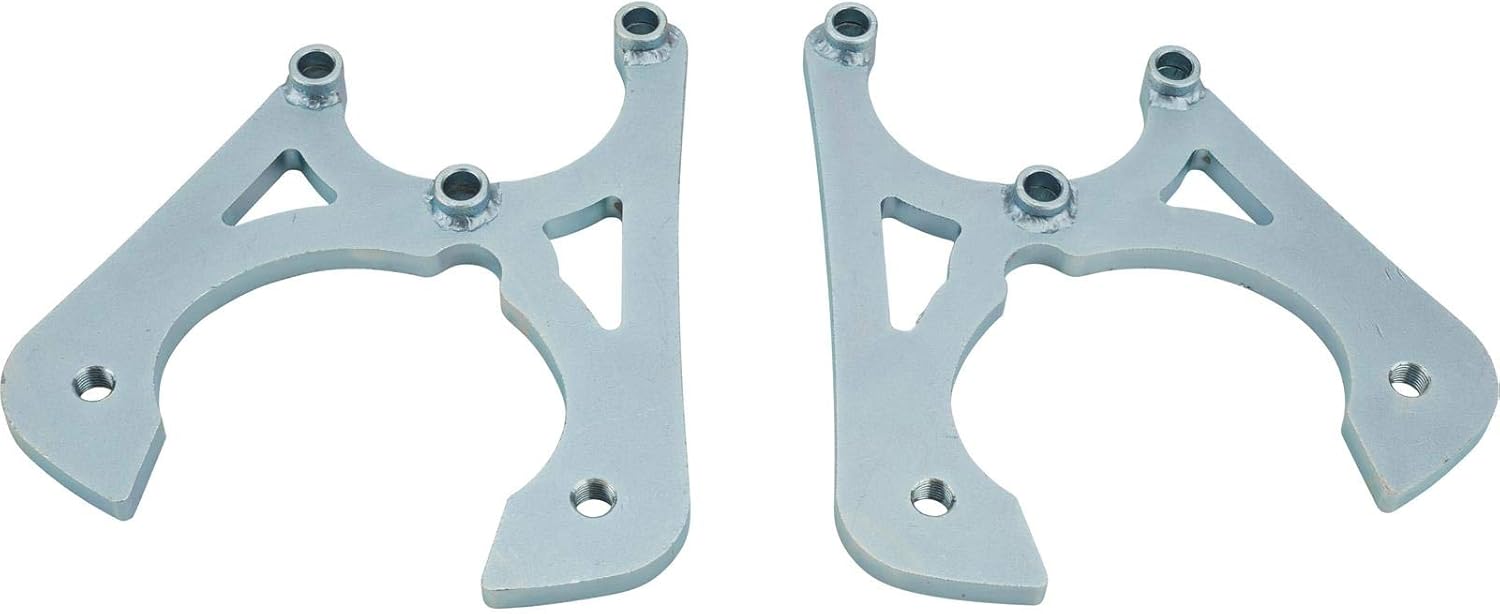 Speedway Motors Caliper Bracket - GM 10 & 12 Bolt Bolt On, Metal, Steel Frame