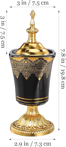 Miniatura 2 de Artibetter Quemador de incienso enchufable Quemador de incienso eléctrico de escritorio de incienso quemador de resina de incienso Soporte de