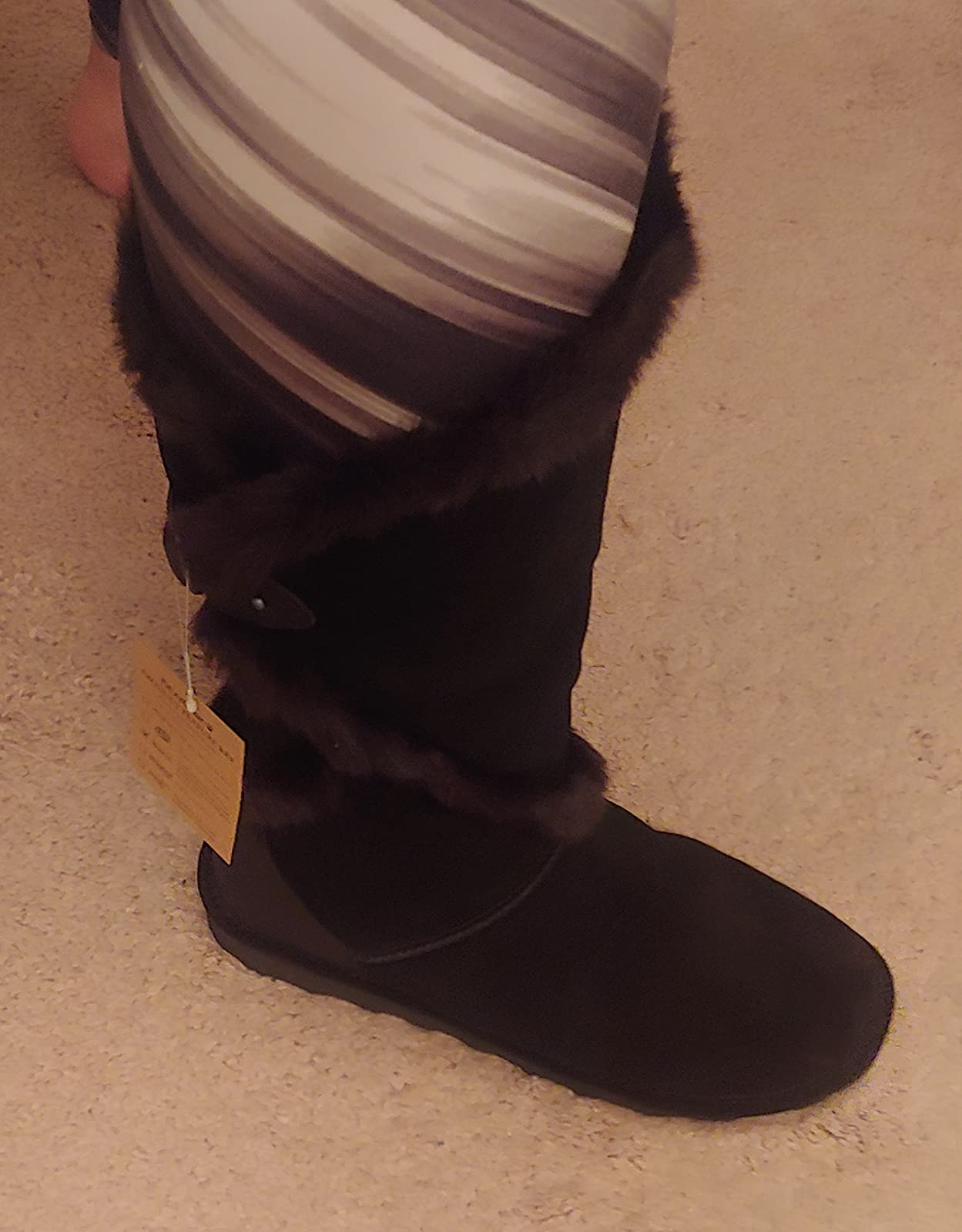 bearpaw sheilah suede tall boot