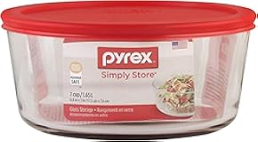 ROUND W&sol;LID 7CUP by PYREX MfrPartNo 1075429