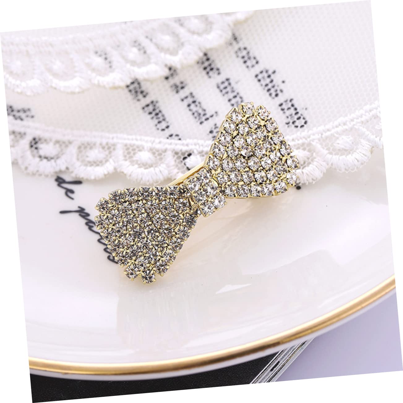 VICASKY 16 Pezzi Fermagli Cristallo con Clip per Sposa e Ragazze Accessori per Nozze e Feste