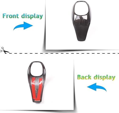 Miniatura 2 de CHEYA Cubierta de plástico ABS para palanca de cambios interior de automóvil para BMW X1 F48 2016-2019 para BMW Serie 2 218i Gran Tourer F46