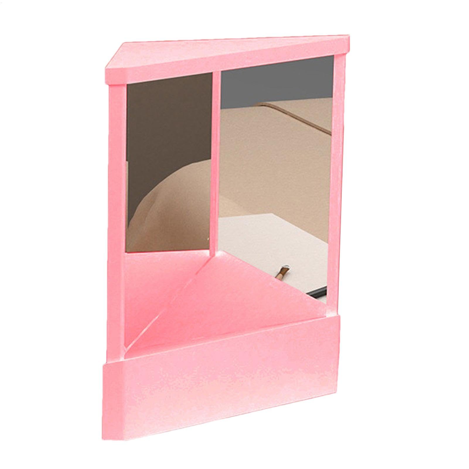 Miroir de maquillage personnel non inversé à réflexion réelle Teksome