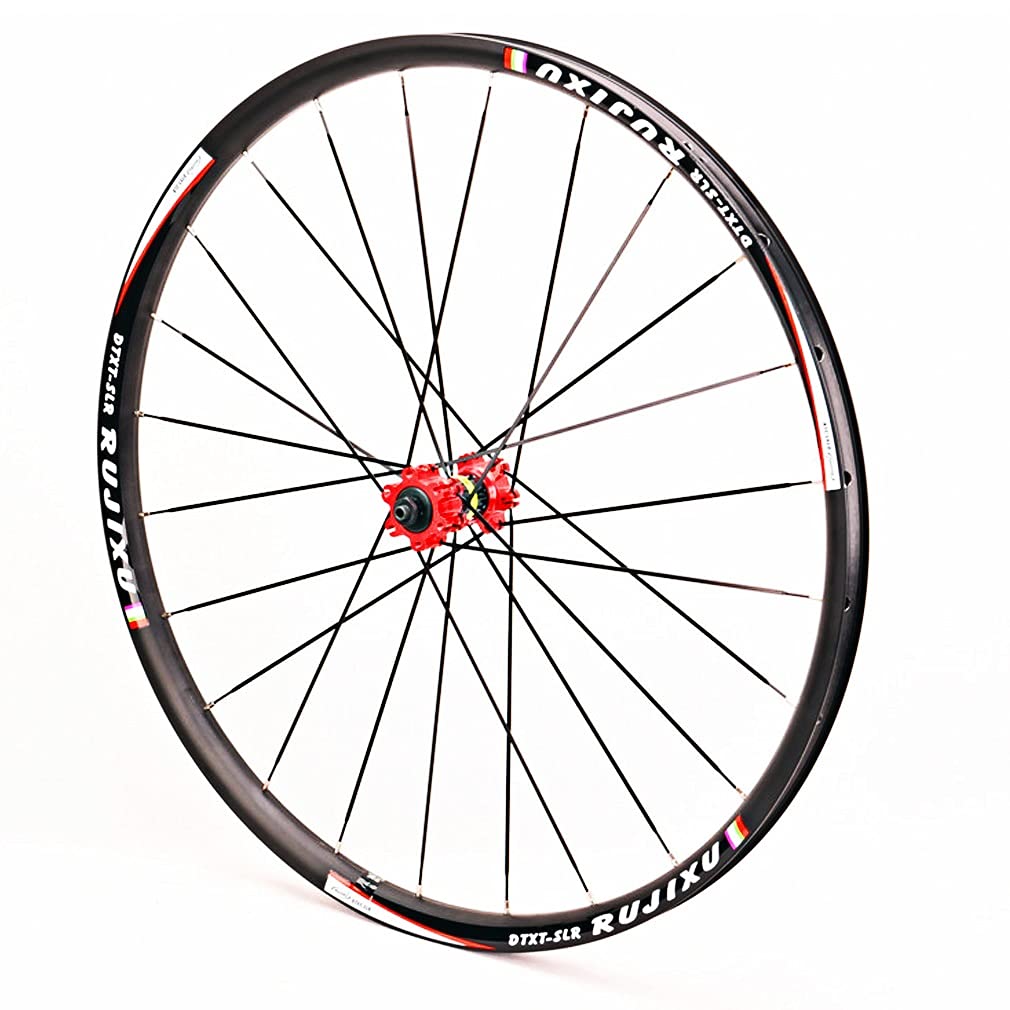 Set Di Ruote MTB 26 27.5 29" Freno A Disco A Sgancio Rapido 24H Ruote For Mountain Bike Cerchio In Lega Di Alluminio 100/135mm Mozzo, For Cassetta 7-11 Velocità