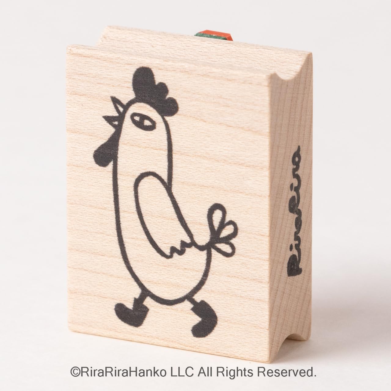 Amazon.co.jp: 【ニワトリさん】デザインはんこ30x40mm_R044 : 文房具 