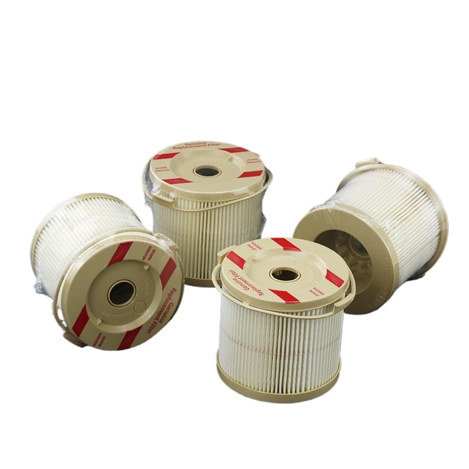 Elemento filtrante de 8 Piezas 2010SM, 2010TM y 2010PM for Motor diésel 500FG/FH, Repuesto de Separador de Agua y Combustible, 2, 10 y 30(2010TM)