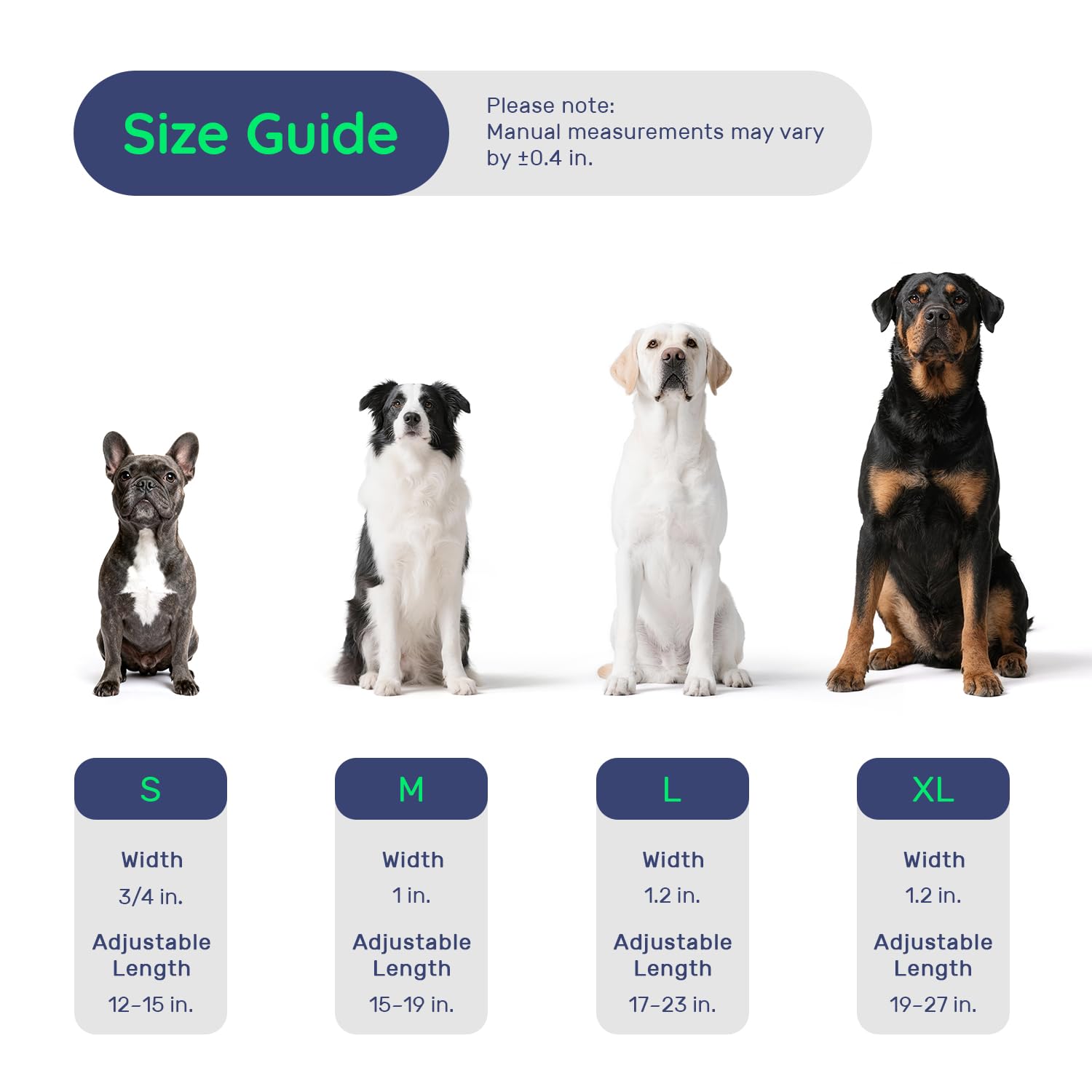 Premium AirTag Hundehalsband, wasserdicht, mittelgroß, magnetische Schnalle, strapazierfähiges Halsband, reflektierendes Hundehalsband mit AirTag-Halter