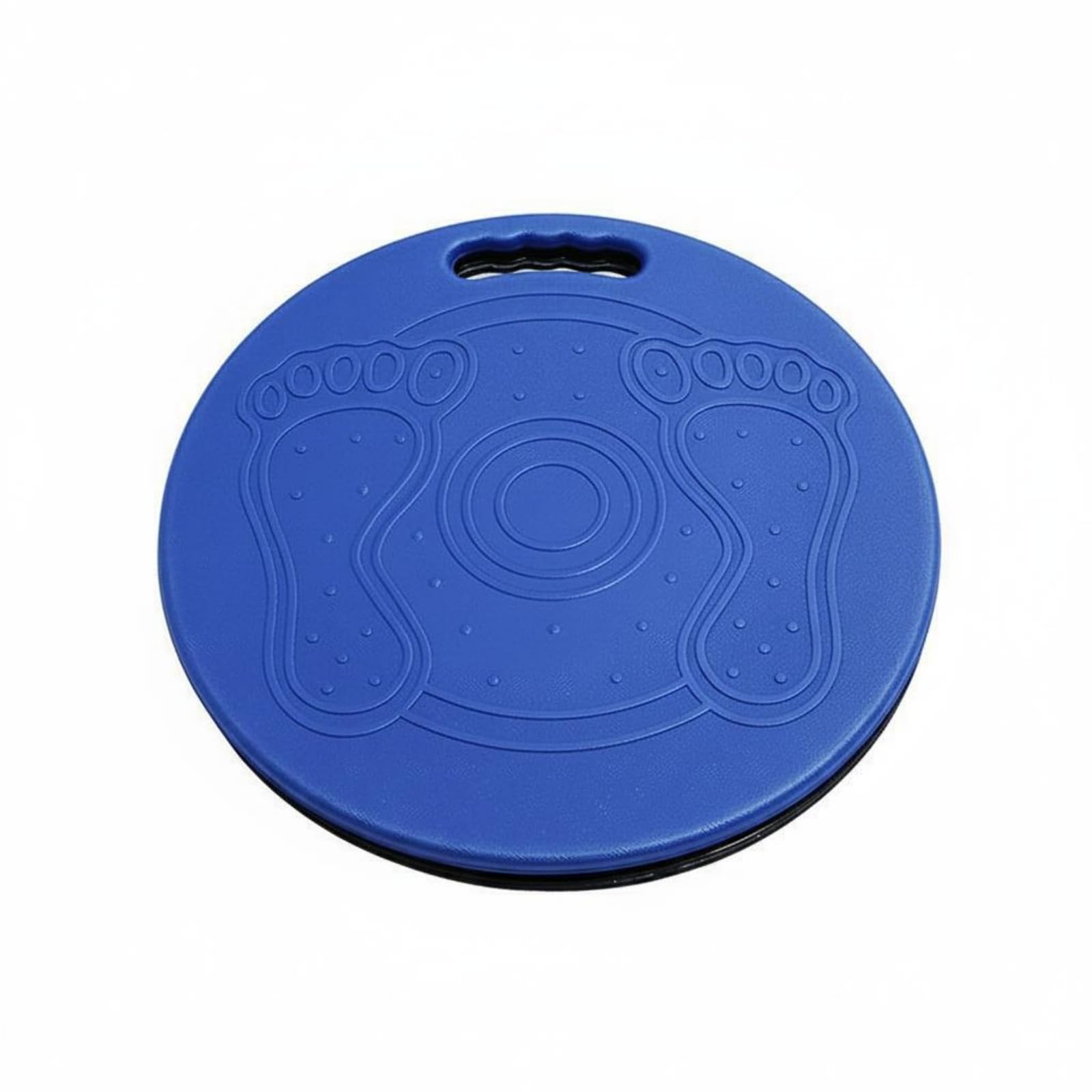 Tablero de Transferencia para Pacientes Disco Giratorio Antideslizante Superficie Texturizada Manija Portátil Adecuado para Traslado de Pacientes en, Azul, 39 39cm