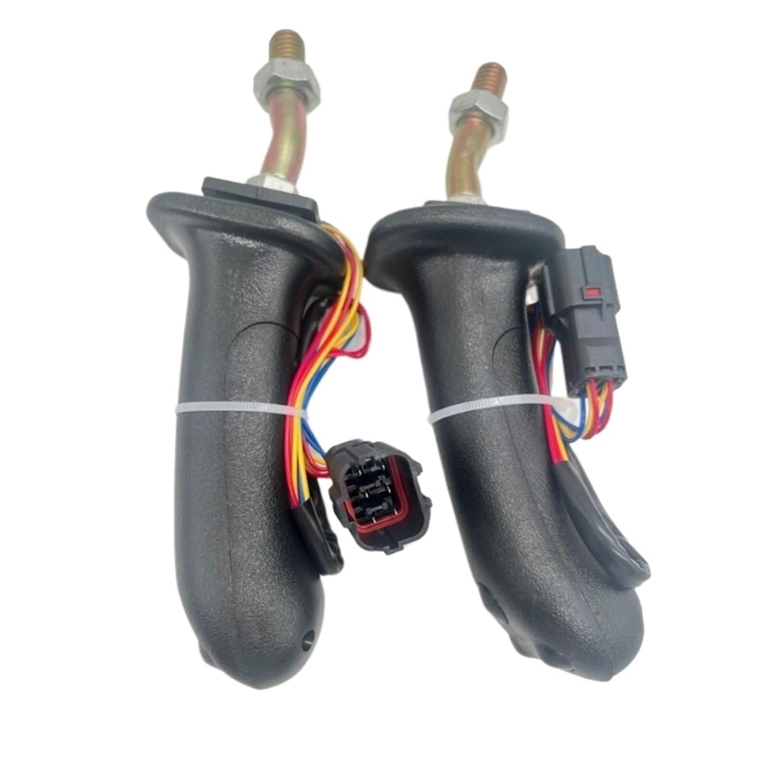 GHHSBO 1 Pair 3Button Excavator Joystick Handle FitFor DX150 215 225 300 370-9C