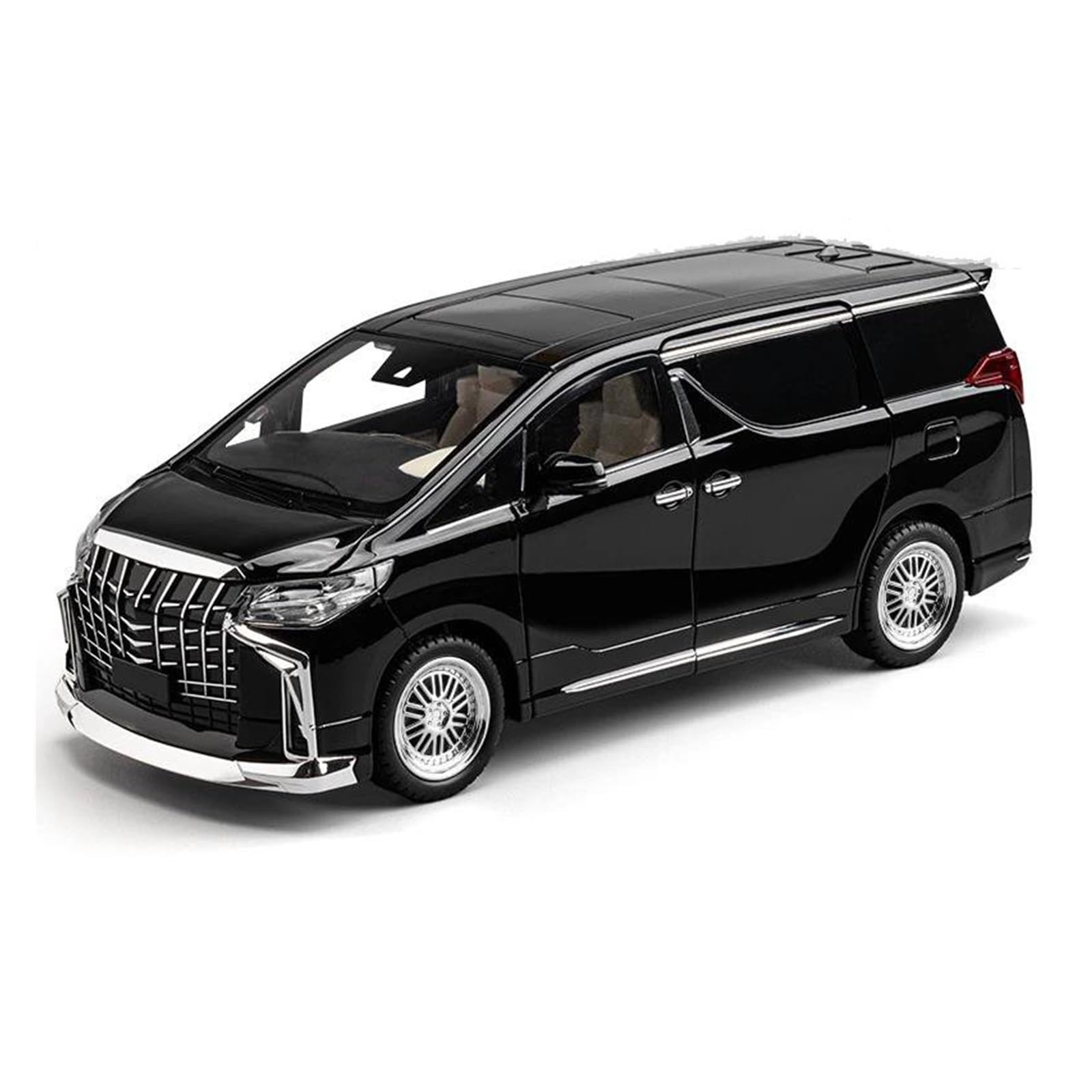 ONAIC Diecast Model 1:18 For Toyota For Alphard MPV Alloy Metal Diecasts Model Vehicles