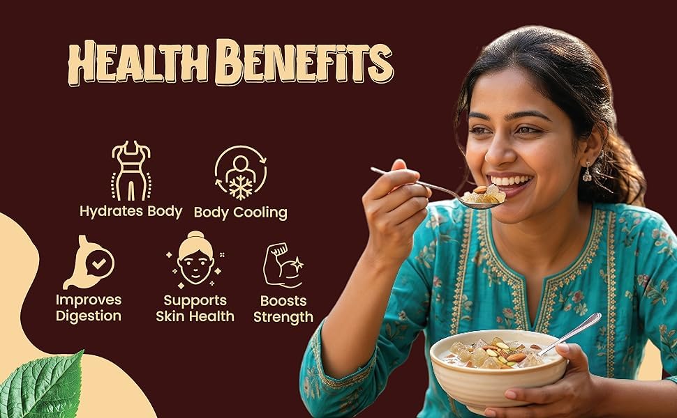 Image of DRY AMRIT Organic Gond Katira Pure (Edible Gum) 100 gm | Tragacanth Gum Crystals | High Cooling Properties | Natural Edible Gond | Astragalus Gummifer | Jar Pack