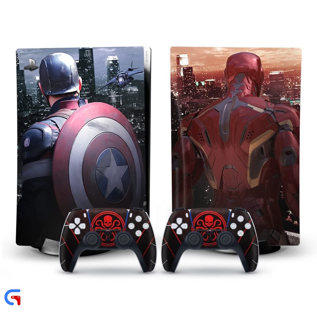 New Get In The Game Get In The Game Ps5 Skin Disc Edition Console With 2 Controller Skin Cover For Ps5 Disc Version [Video Game] (B0B85CTCYP) Amazon Price History, Amazon Price Tracker
