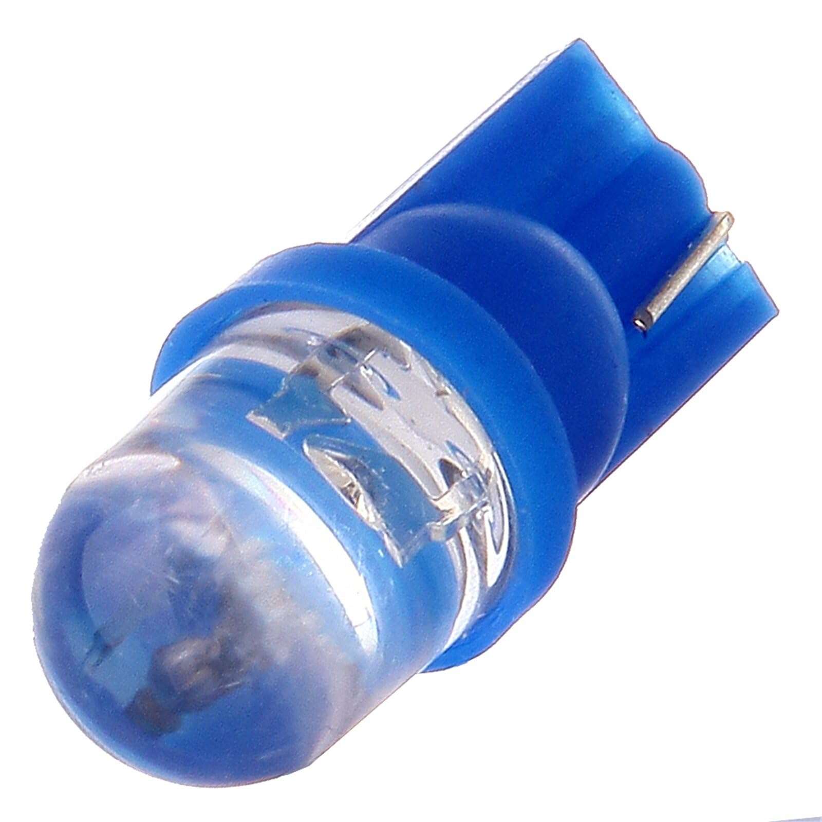 ECCPP Instrument Cluster Dash Panel Lights with Twist Lock Socket T10 blue Instrument Lights T10 socket 5/8“ W5W 147 152 158 159 161 168 184 192 193 259 280 285 447 464 501 555 558 585 655 656 657