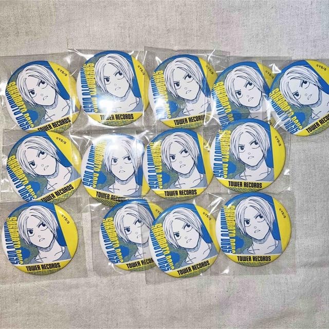 Amazon.co.jp: SAKAMOTODAYS サカモトデイズ 原画展 タワレコ 缶バッジ 