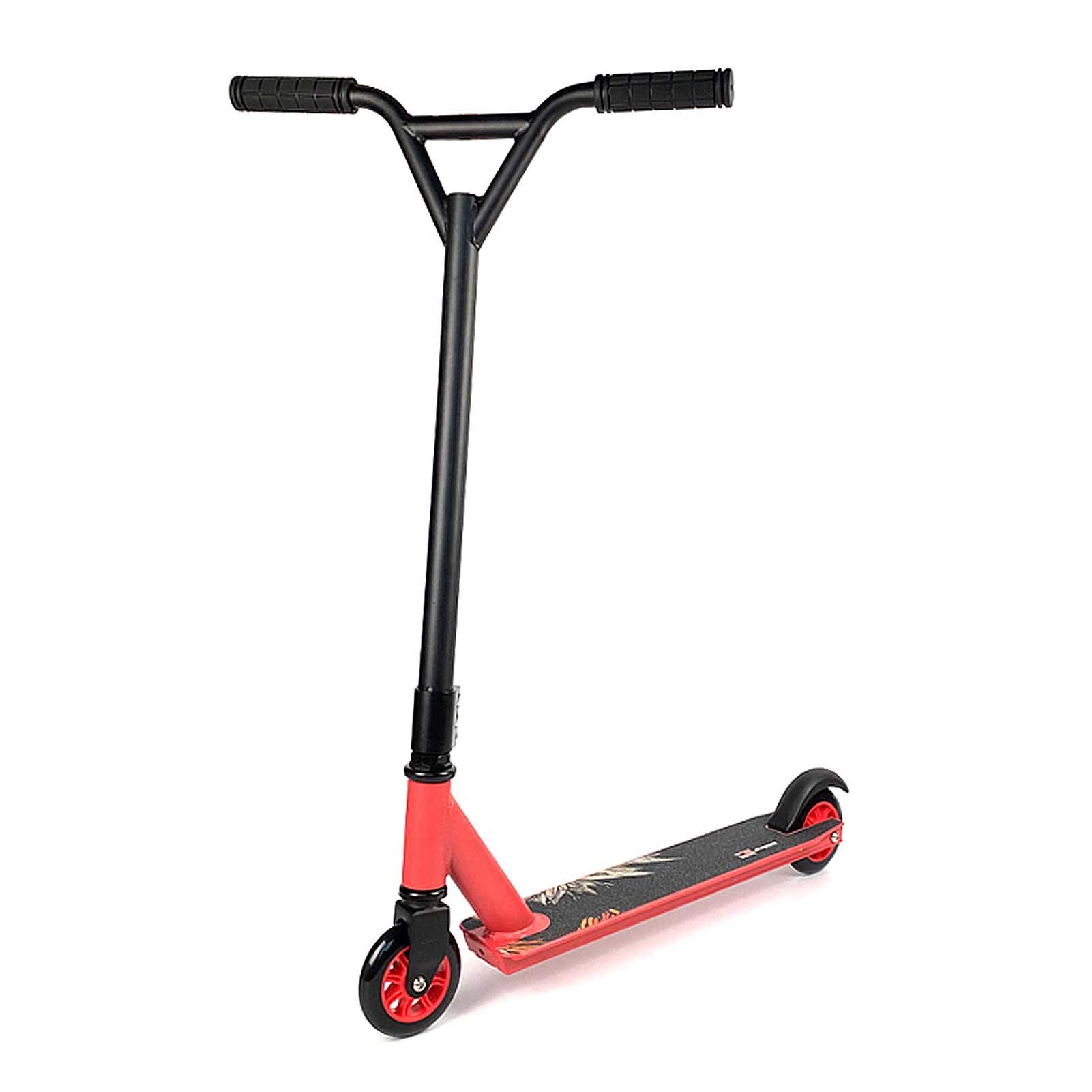 Scooter freestyle pro en aluminium avec roues PU à fort impact pour ados