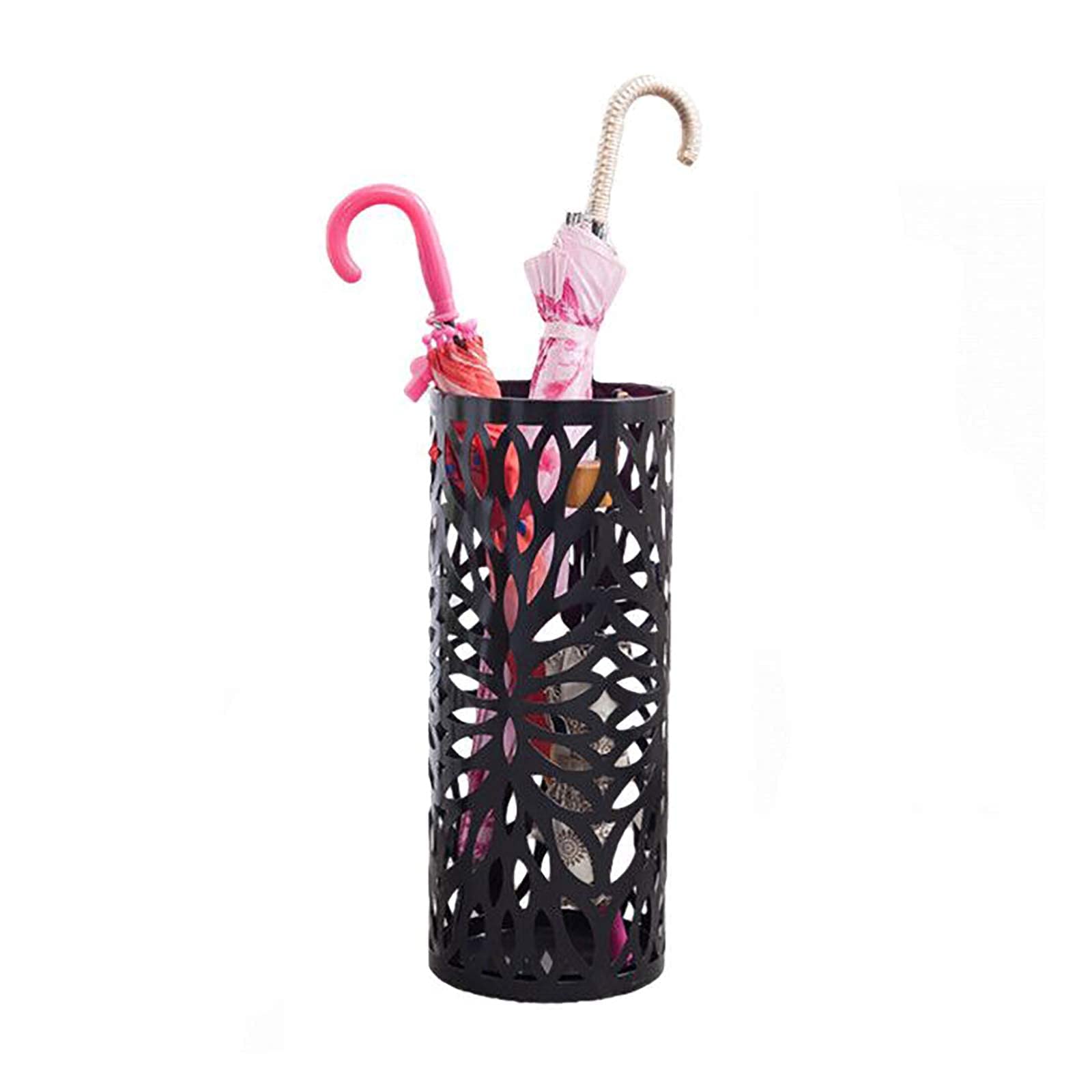 Porte-parapluies avec égouttoir et 3 crochets pour garder votre sol sec