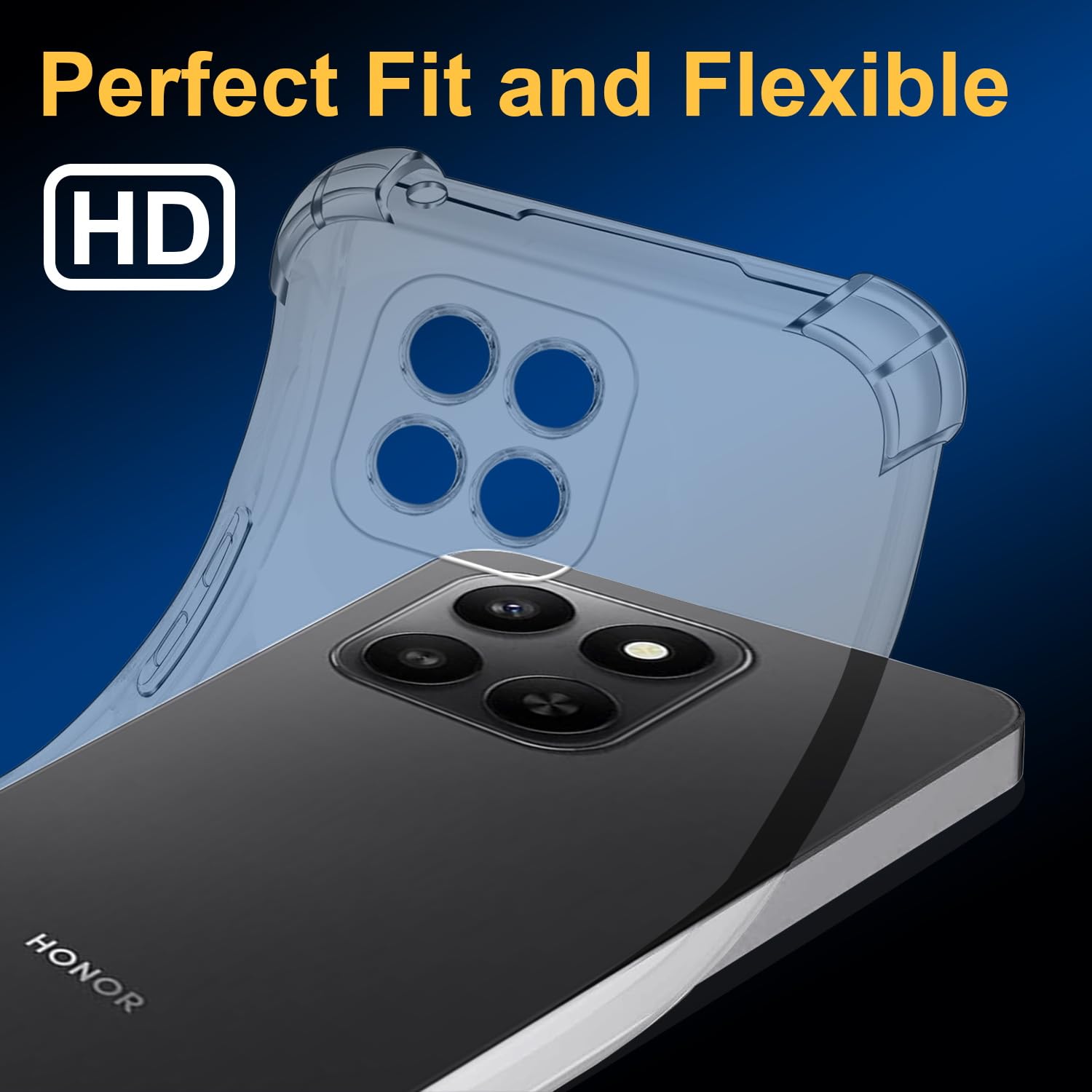 ISOI Cover Per Honor 400 Pro 5G – Custodia Trasparente Ultrasottile In TPU, Con Airbag Antiurto, Morbida E Precisa - 6