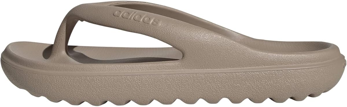 adidas Mens Adilette Lumia Flip Flop Casual Sandalias Casual - Marrón