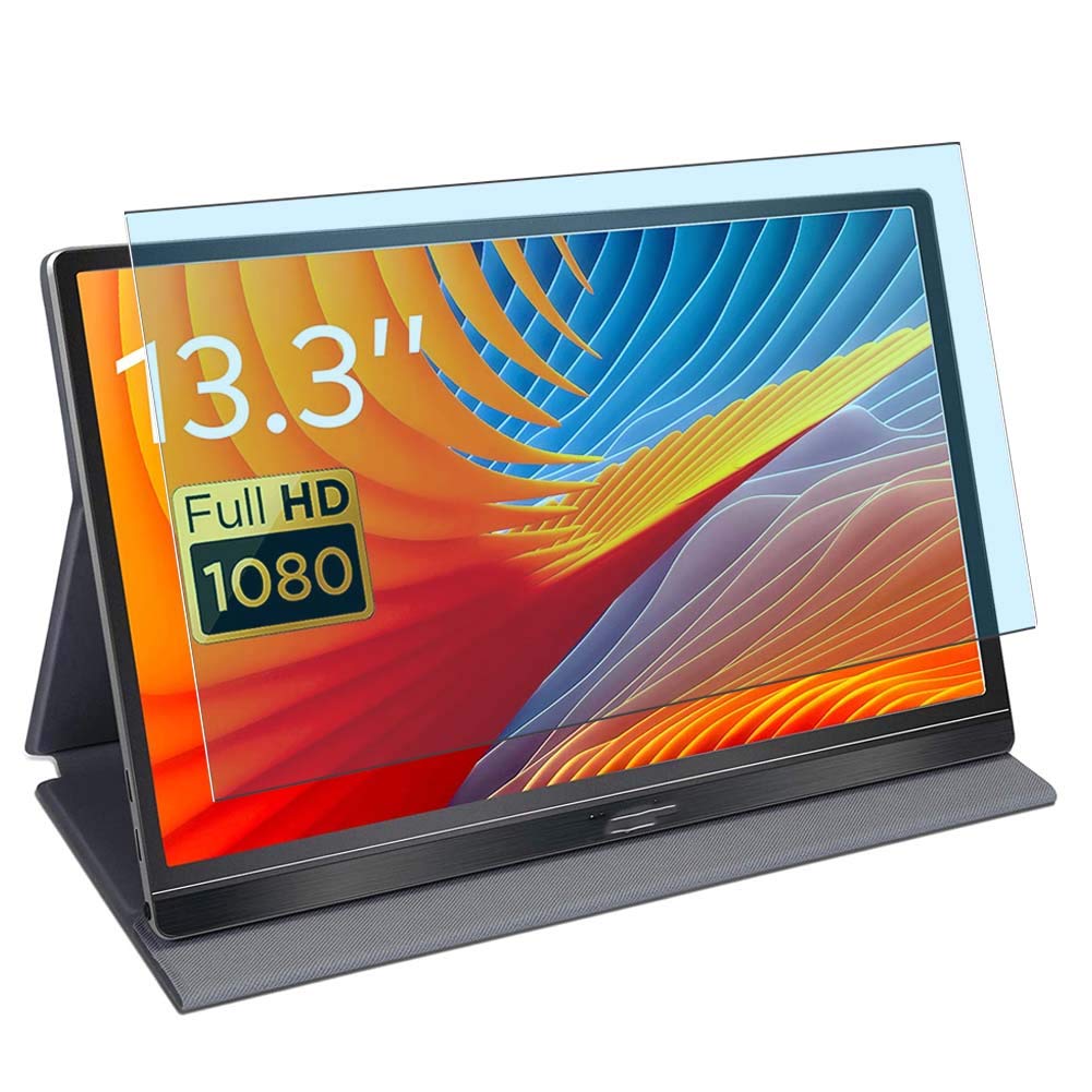 Vaxson Pack of 2 Anti Blue Light Screen Protectors, Compatible with Kogoda K1301R Portable Monitor 13.3 Inches, Screen Protector [Not Tempered Glass] Anti Blue Light