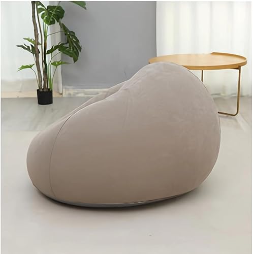 Miniatura 10 de YtotY Beanless - Silla inflable para exteriores, sofá de aire, sin relleno, lavable, plegable, para organizar juguetes de peluche o espuma