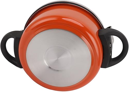 Miniatura 8 de Mini olla a presión de acero inoxidable, olla de presión de fondo doble de 2L para estufas de gas Estufas de inducción, inteligente