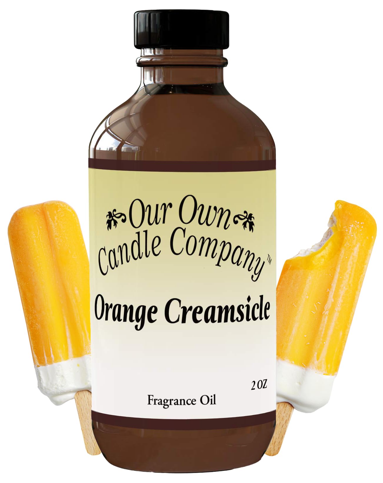 Orange Creamsicle Scented, Premium Grade Home Fragrance Oil for Diffusers (2oz)