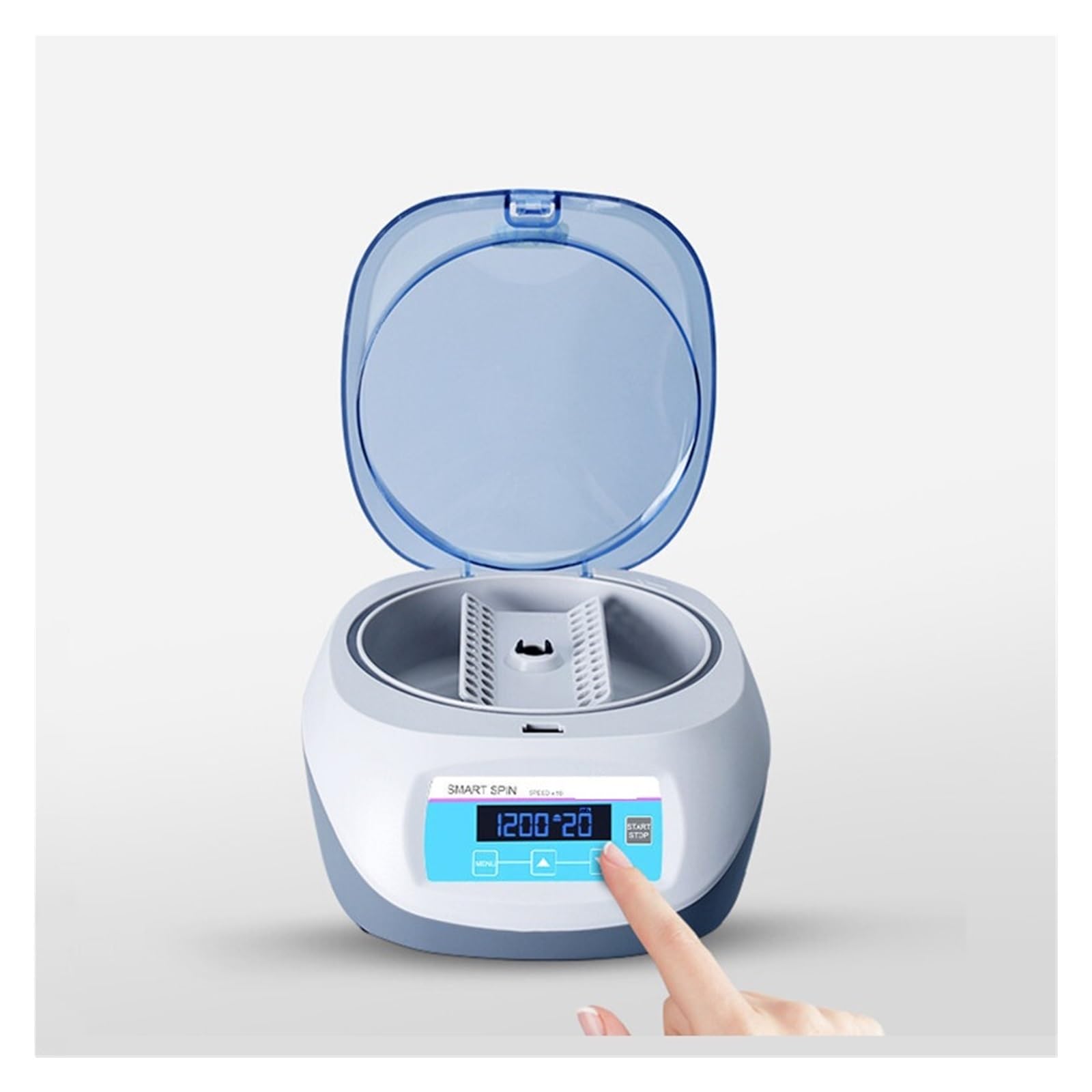 Mini Wirówka Cyfrowy Wyświetlacz LCD Mikrowirówka Szybka Wirówka Prp Sprzęt Laboratoryjny Szerokie Zastosowanie(MC-12PLUS)