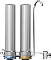 Vista 17 de Waterdrop Filtro de agua para grifo de fregadero, sistema de filtro de agua de encimera de 4000 galones y recordatorio de vida del filtro, reduce