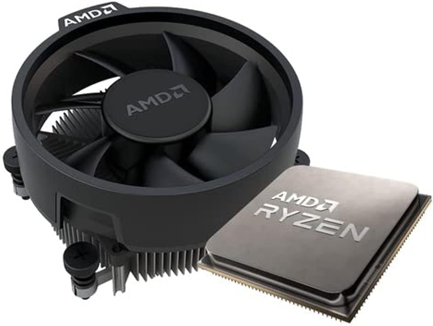 AMD Ryzen 5 4100 4-Core, 8-Thread Unlocked Desktop Processor(Tray) with Wraith Stealth Cooler