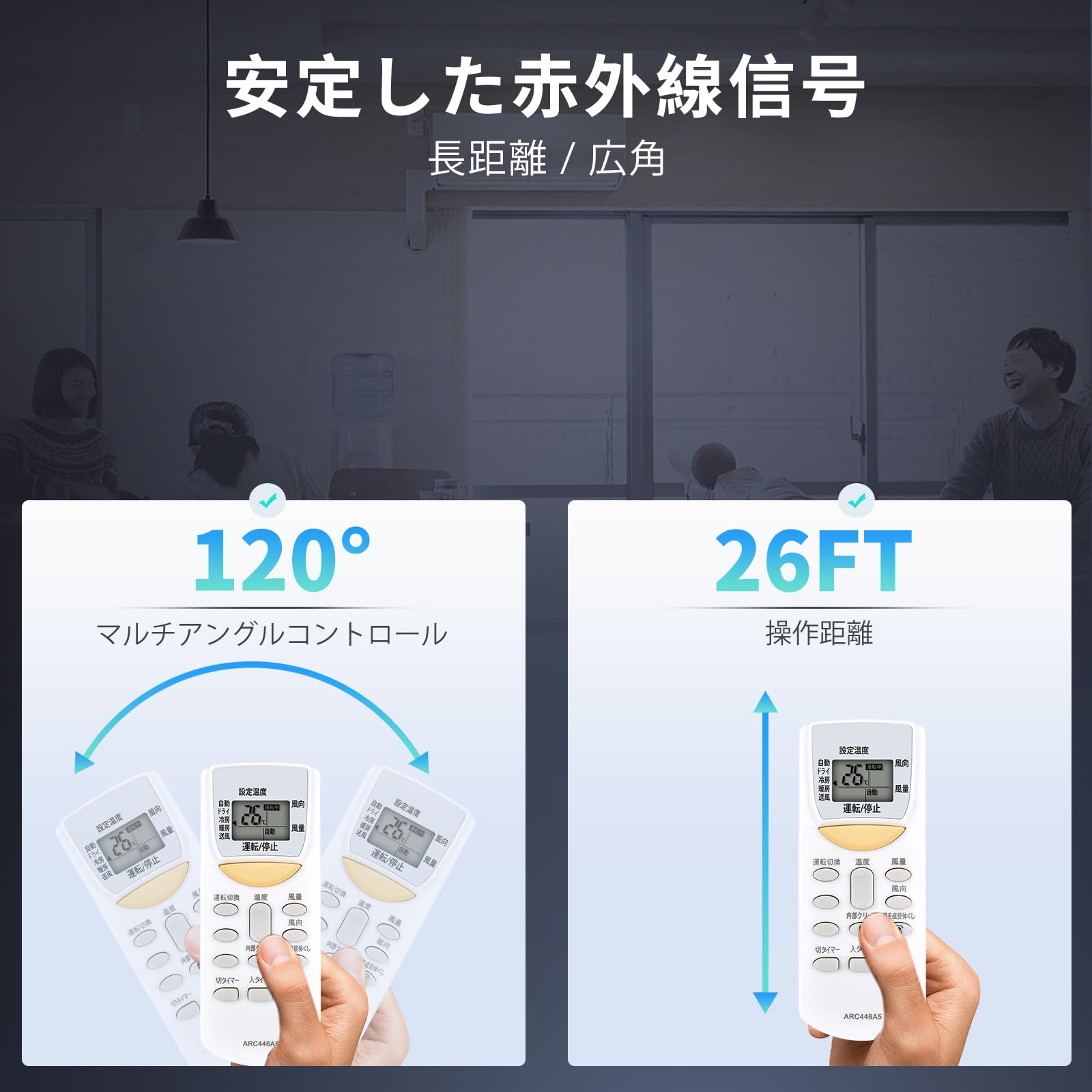 ダイキン 純正エアコン用リモコン ARC446A5 dwos6rj ダイキン 純正エアコン用リモコン ARC446A5 dwos6rj