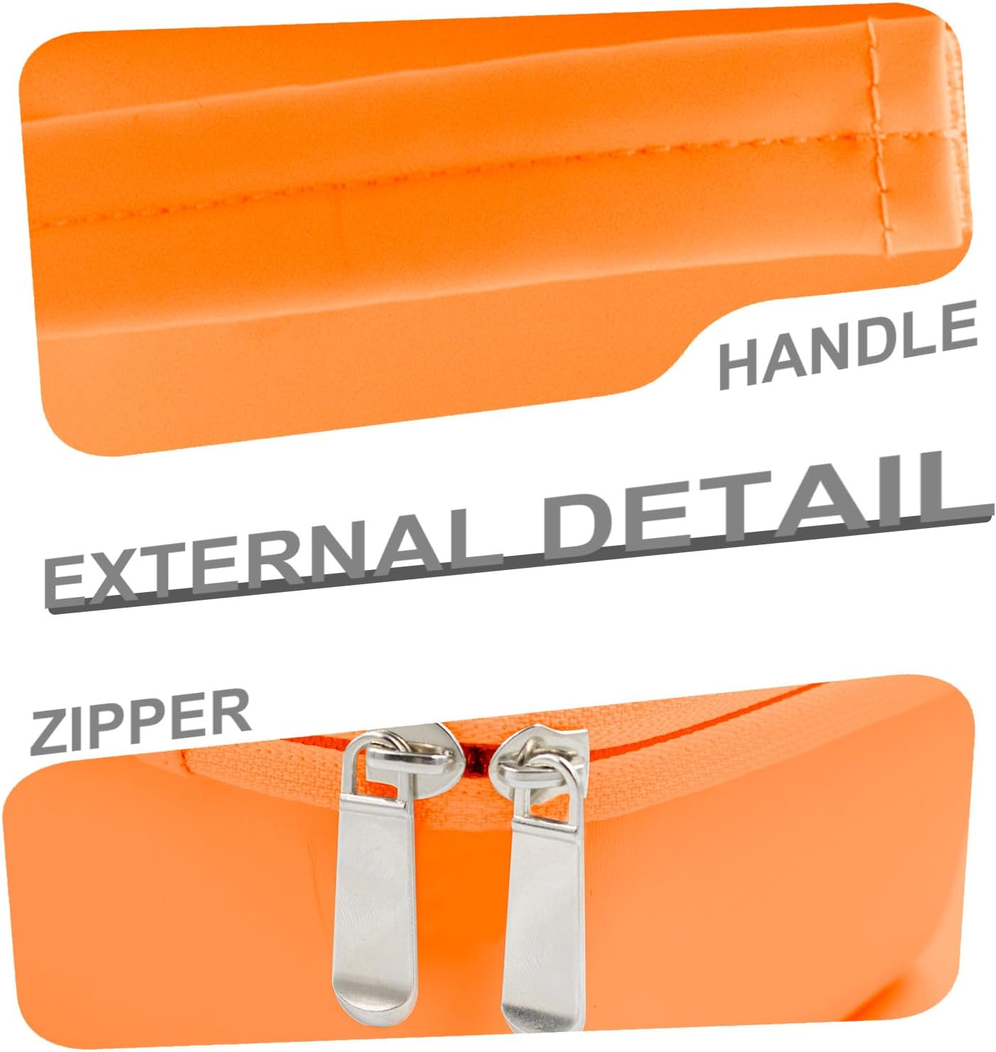 EVA Hard Storage Case Compatible with Liene M100 M200 4x6'' Photo Printer, Popular with Built-in Foam Cushion (Orange)(Case Only)