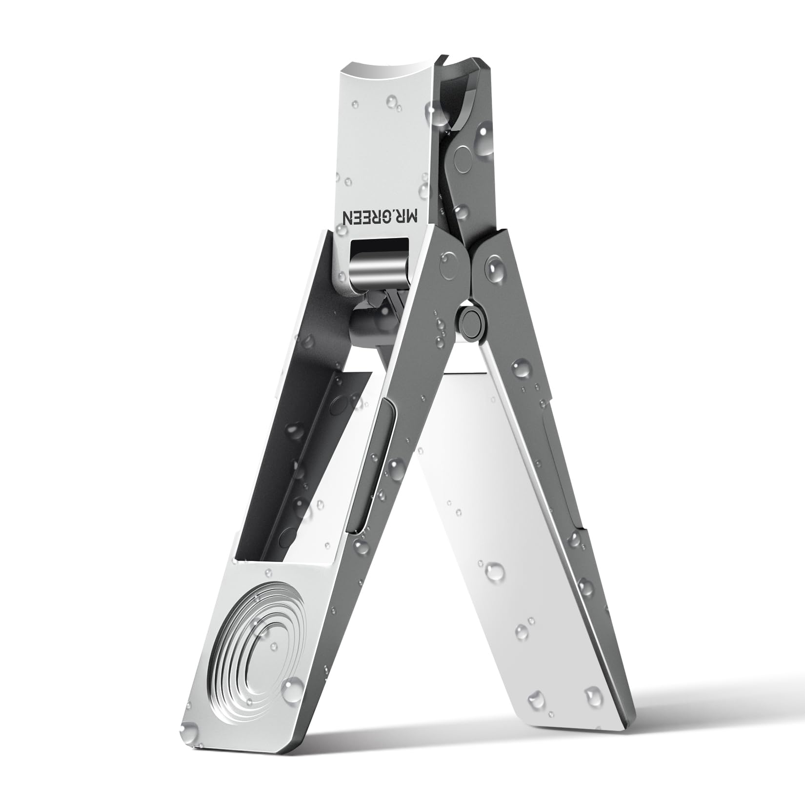 MR GREEN Innovative Folding Nail Clippers Collapsible Nail Cutters Stainless Steel Nail Scissors Portable Travel Manicure Tools