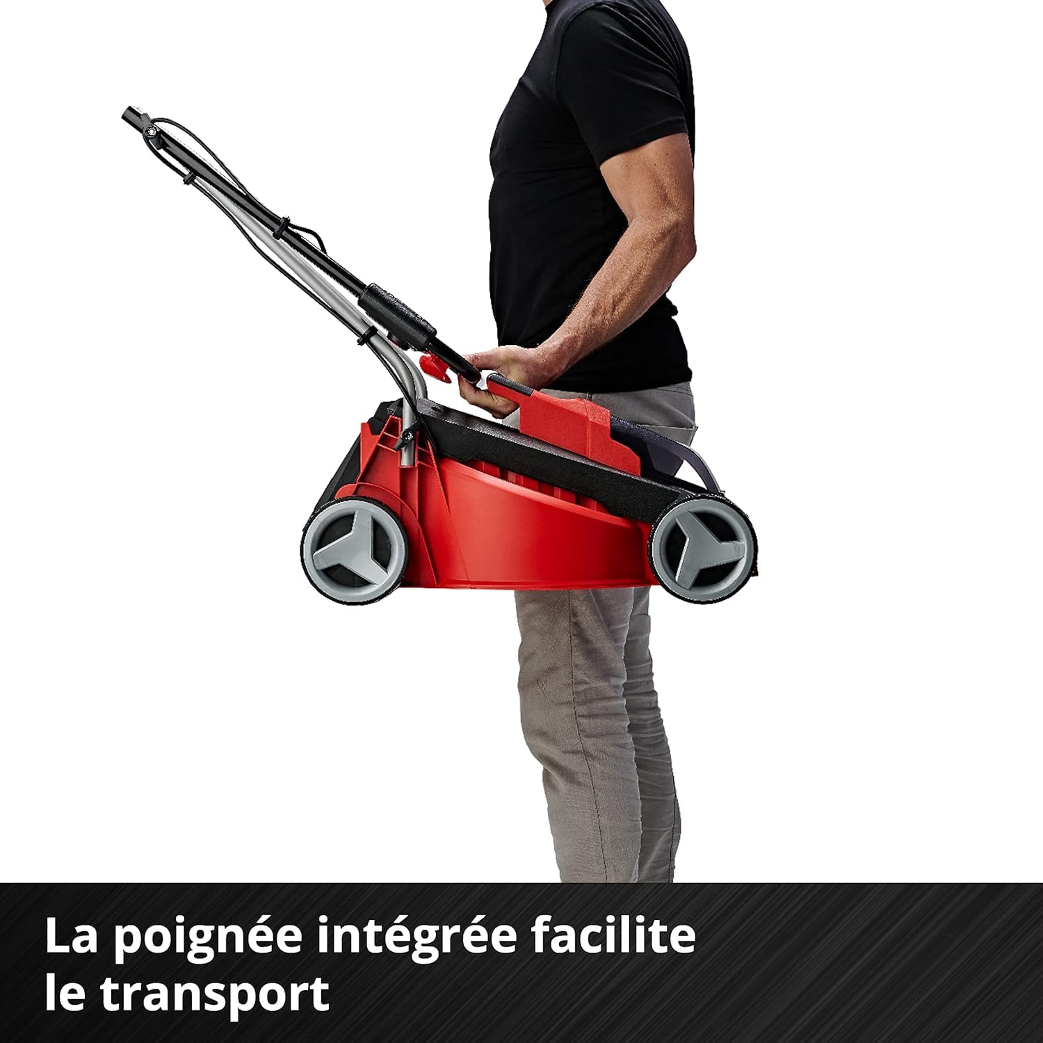 Einhell Tondeuse à Gazon sans Fil GE-CM 18/30 Li Kit Power X-Change 18 V Largeur de Coupe 30 cm Batterie 3,0 Ah Chargeur