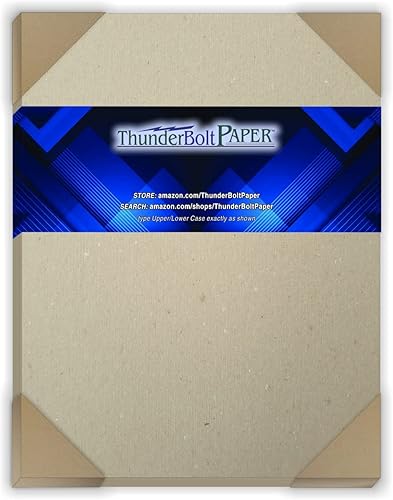 Miniatura 11 de 300 hojas de aglomerado de 46 puntos (punto) 5 x 7 pulgadas, peso pesado, foto Tamaño de tarjeta .046 Calibre Cartón grueso Artesanía y embalaje