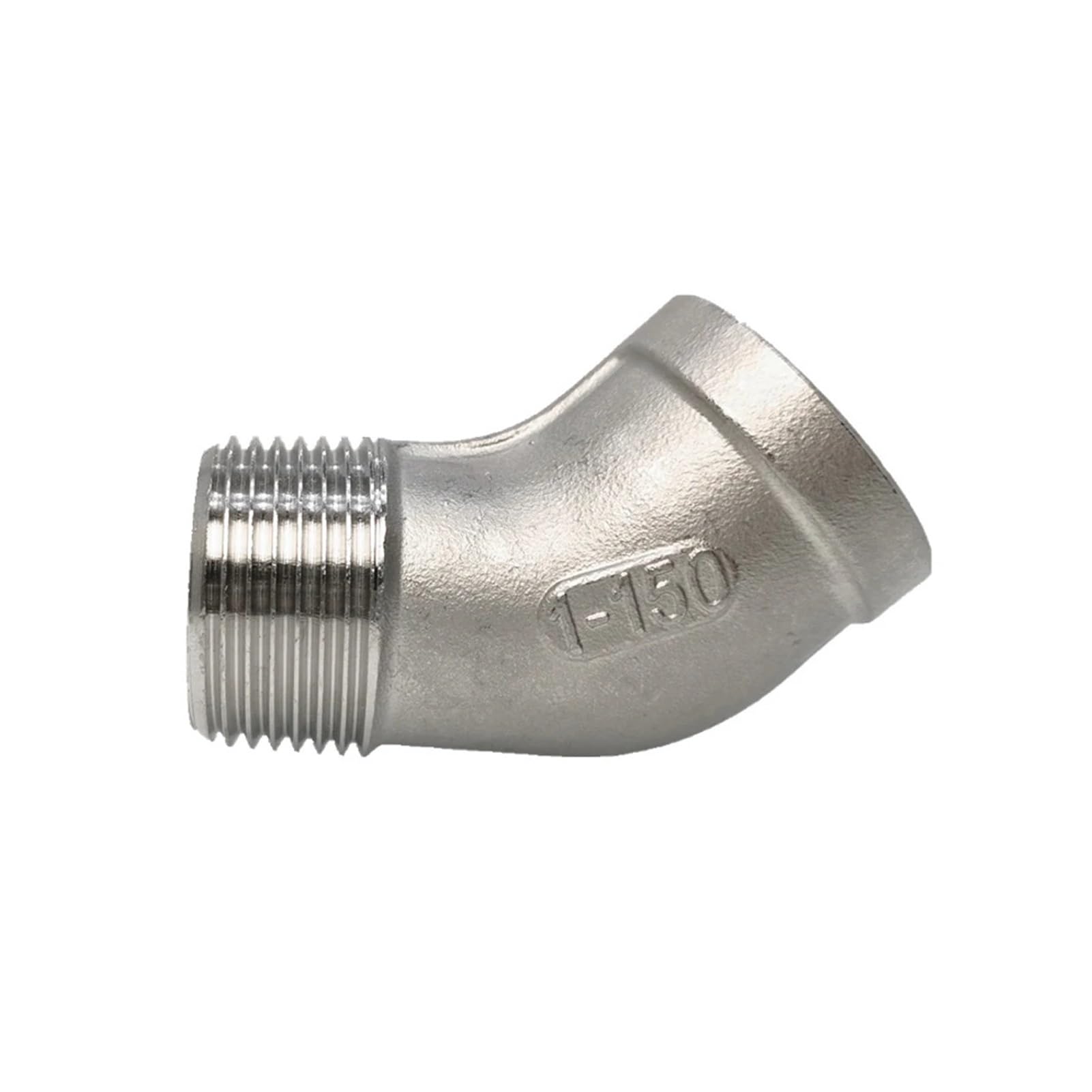 Adattatore 1/8"" NPT Maschio X 1/8"" NPT Femmina 45 Gradi Gomito 5503 - Foto 9