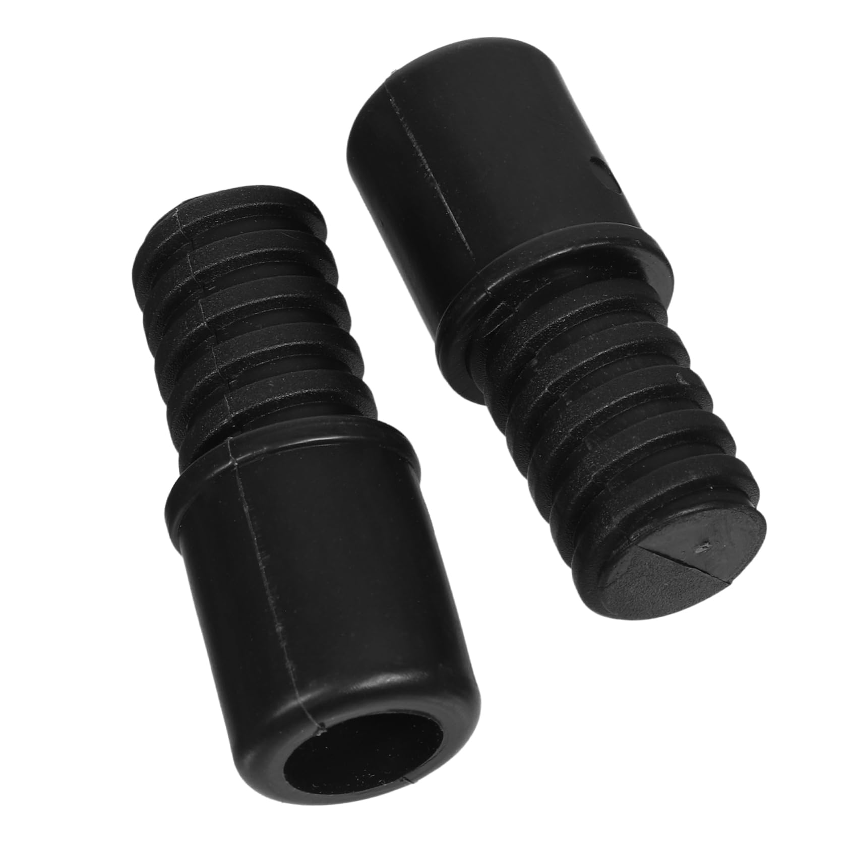 SEWOART 2Pcs Broom Handle Connector Ergonomic Mop Handle Grip Replacement for Dustpan Rod Durable End Cap for Household Cleaning Tasks Fits Rods