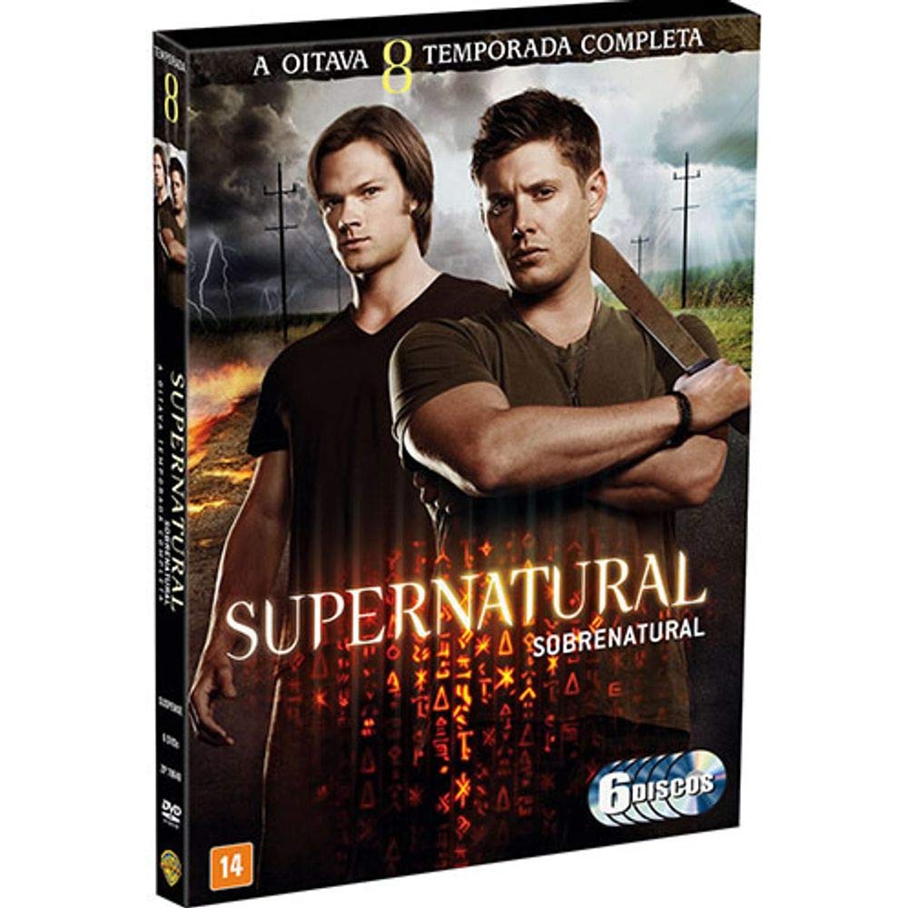 (未使用･未開封品)　Supernatural: Complete Eighth Season [Blu-ray] [Import] 60wa65s Supernatural - 8ª Temporada Completa | Amazon.com.br