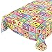 Produktbild ANRO Wachstuchtischdecke Wachstuch Wachstischdecke Tischdecke abwaschbar Eule Wald Bunt 240 x 140cm