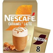 Nescaf? Caf? Menu Latte Caramel 17 g Pack of 6 Total 48 Units