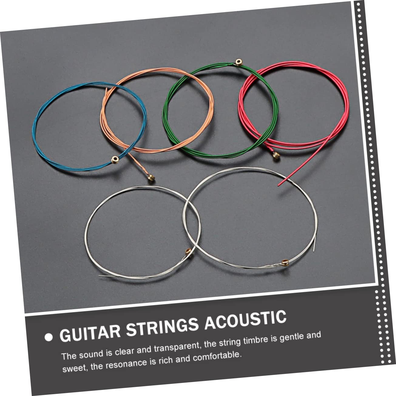 ibasenice 30piezas Cuerdas De Guitarra Eléctrica De Metal De Repuestos Profesionales Para Guitarras Sonido y Resonante Accesorios Para Músicos