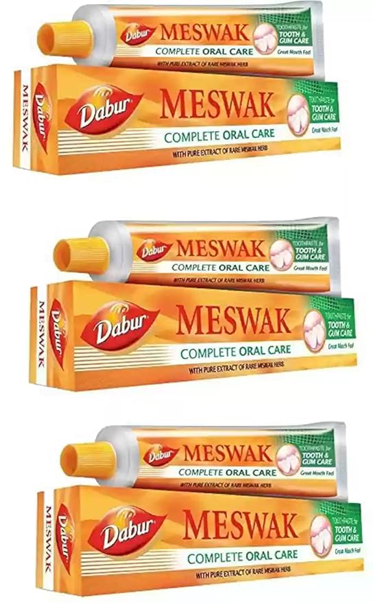 Buy Meswak Plaque Toothpaste 100gm Pack of 4 Online at Low Prices in