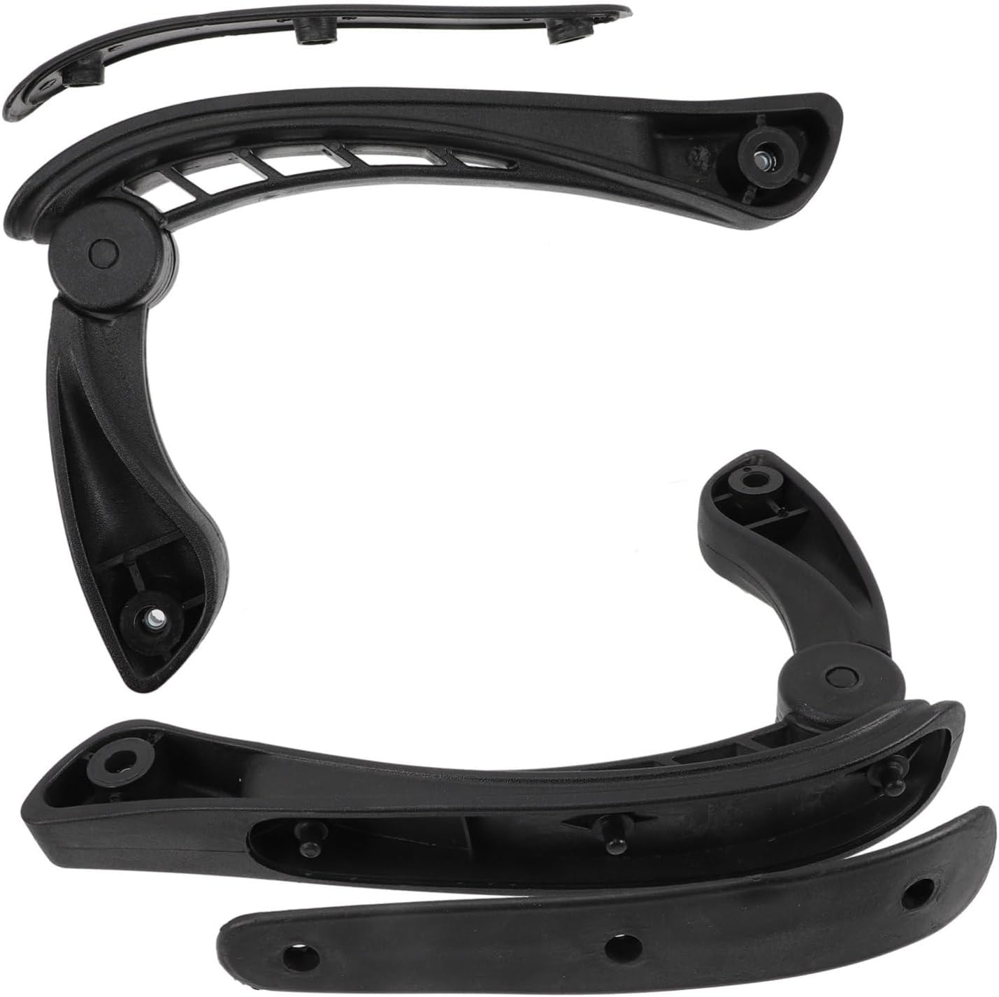 2pcs Office Chair High Back Heavy Duty Modern Arm Pads Replacement for Armrests