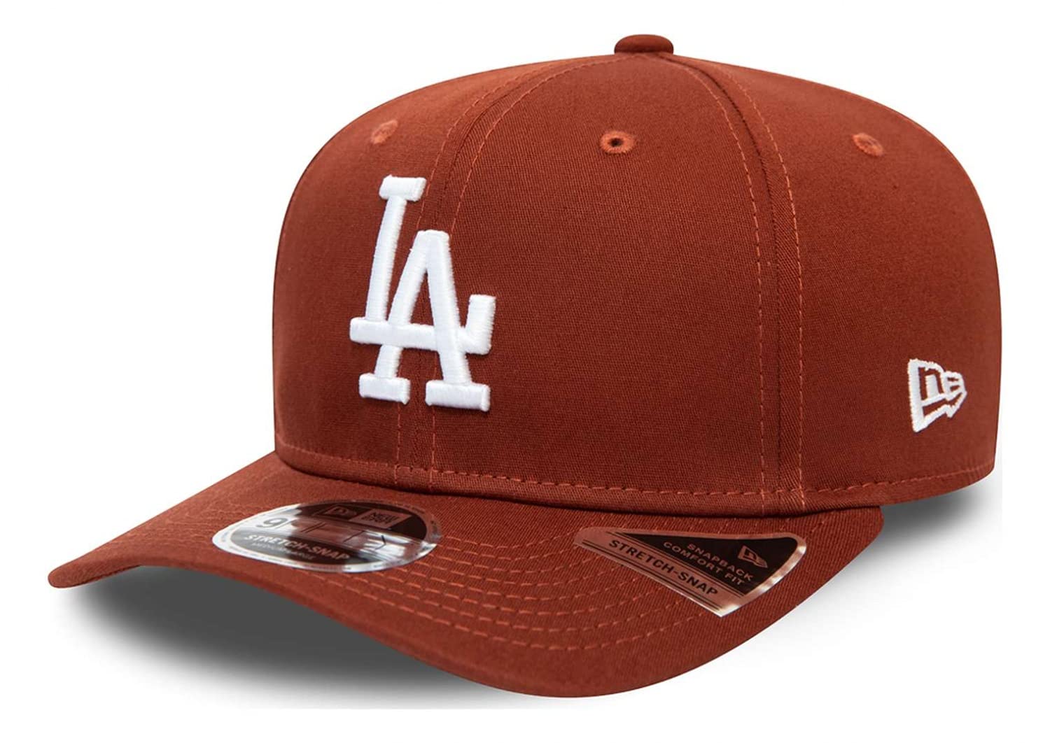 New Era 9Fifty Stretch Snapback Cap - Los Angeles Dodgers - M/L Brown