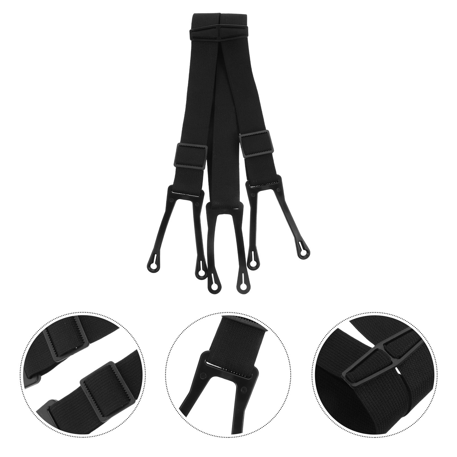 Tirantes de Poliéster de Hockey para y Antideslizantes Pantalones Cómodo Material Goma, Diseño Duradero sobre Hielo para Entrenamiento y Uso Deportivo