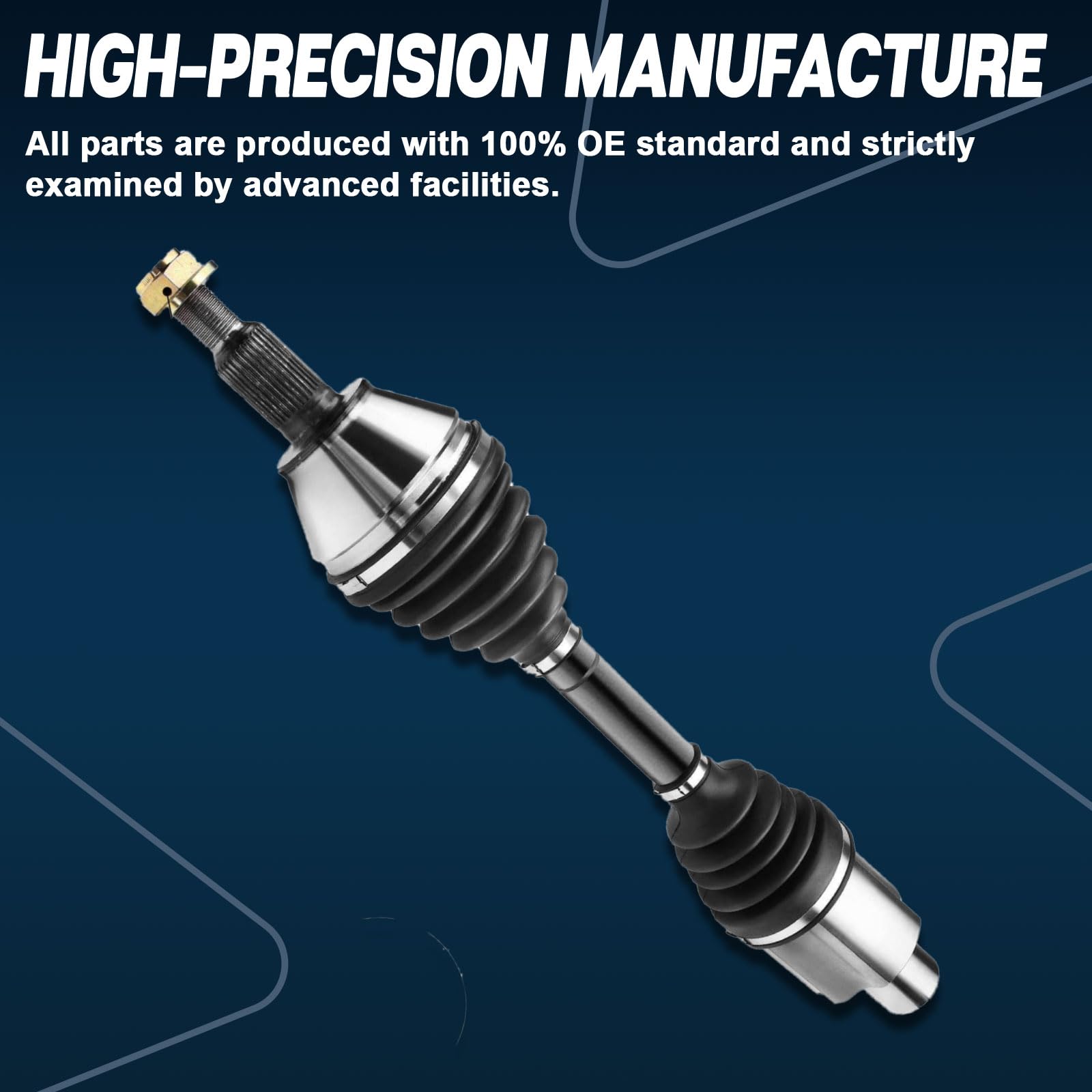 Cardan Avant Droit 2x CV Axle Assembly For Ram 1500 2012-2022 1500 Classic  Front LH & RH 4WD Side Cv Axle Shaft