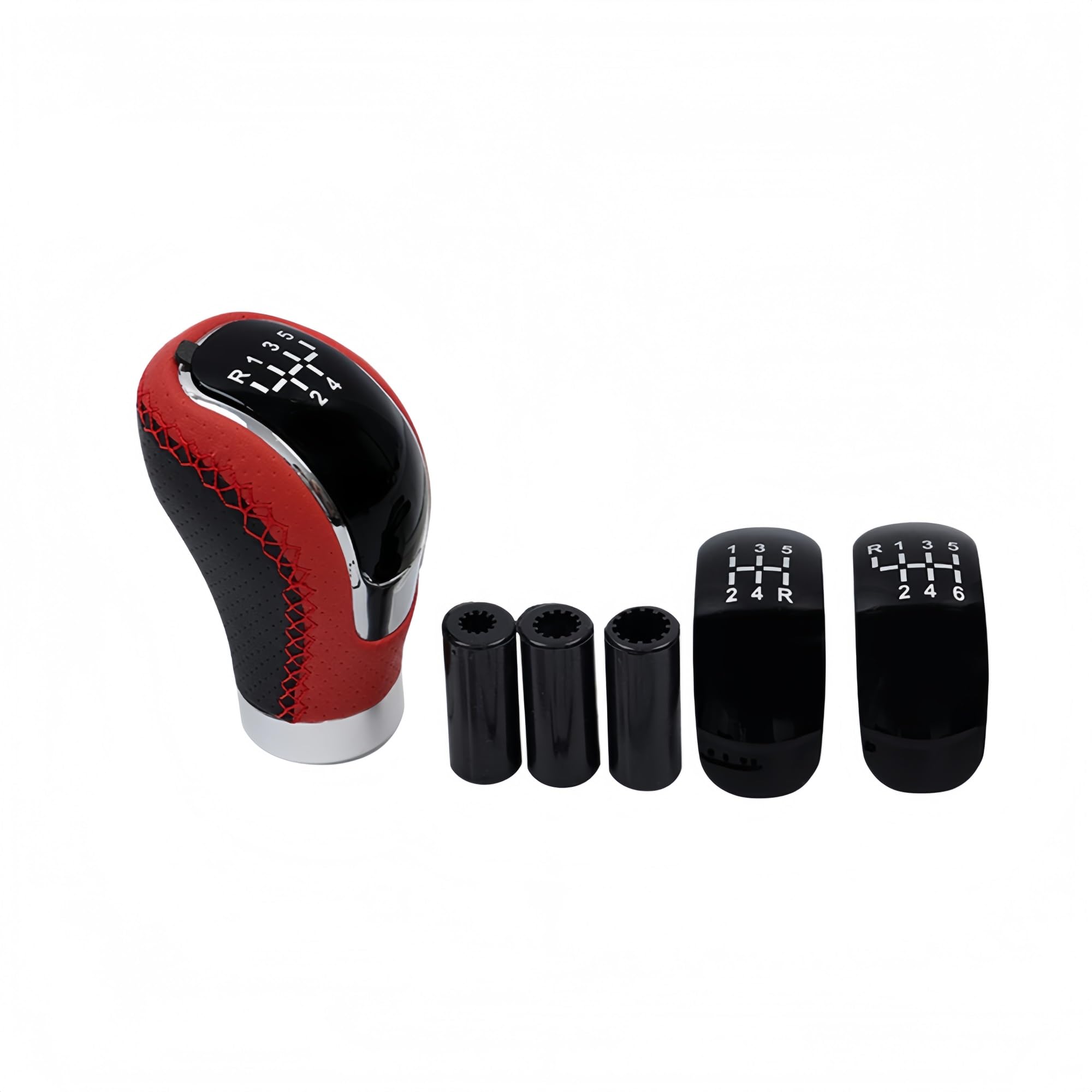 Neixlyi B Gear Stick Knobs 5/6 For Speed Universal Gear Shift Kno Shifter Lever For All Manual Car Modles(B)