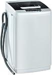 Giantex Full Automatic Washing Machine, 2 in 1 Portable Laundry Washer, 8.8lbs Washer and Spinner Combo, 1.04 cu.ft 10 Programs Built-in Drain Pump, Energy Saving Top Load for Apartment Dorm